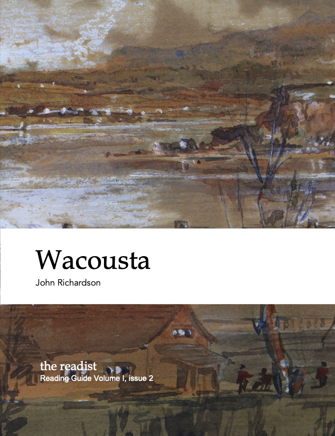 Wacousta Reading Guide