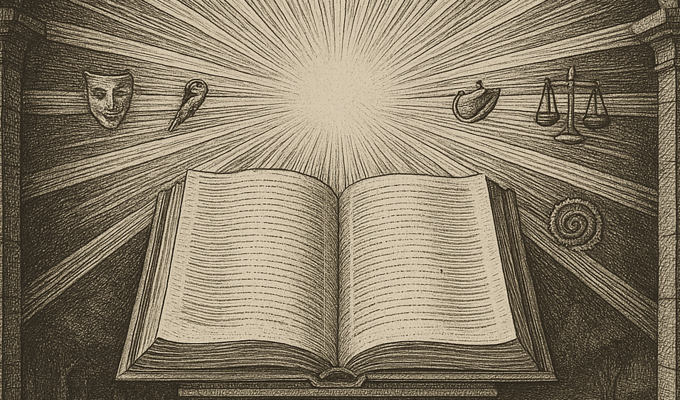 Notebook, pen, and laptop